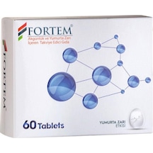 Fortem Akgünlük Ak Günlük ve Yumurta Kabuğu Zarı İçeren 60 Tablet