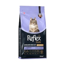 Reflex Plus Pocket Treats Anti - Hairball Somonlu Yetişkin Kısırlaştırılmış Kedi Maması 1.5 Kg