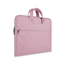 Arabulalaca Macbook Pro 14.2 A2779 M2 Kılıf Taşıma Çanta Pembe