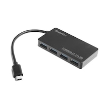 Dark Connect Master Dk-Ac-USB31X4 4Port USB3.1-Type-C Siyah USB Ç