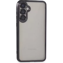 Newface Samsung Galaxy S23 Fe Kılıf Razer Lensli Silikon - Mor