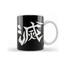 Demon Slayer Tengen Uzui Destruction Kanji Kupa Bardak Porselen Karışık