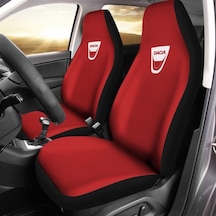 Dacia Sandero Araca Özel Oto Koltuk Kılıfı Pro - Kırmızı ( Yeni