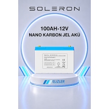 Soleron 100ah-12v Nano Karbon Jel Akü