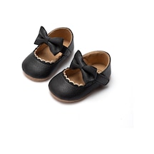 Jmsstore Kız Bebek İlkadım Ayakkabısı-Siyah