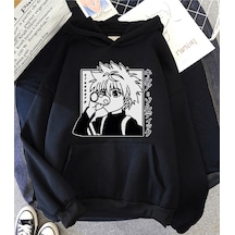 Anime Hunter x Hunter Killua Kapşonlu Sweatshirt