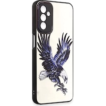 Newface Samsung Uyumlu Galaxy M23 Kılıf Mirror Desenli Kapak - Mirror - 1 Çok Renkli