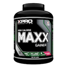 Xpro Maxx Gainer Karbonhidrat Tozu 2500gr - Çilek Aromalı