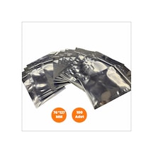 Npo Esd7612 76 127mm 10¹¹ohm 0,076mm Kalınlık Antistatik Esd Kilitli Poşet 100'lü Paket