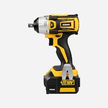Rtrmax Şarjlı Darbeli Somun Sıkma 18v Çift Akülü 4 A.h, Kömürsüz Motor,
