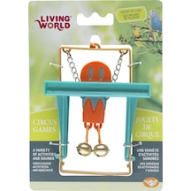 Living World Kuş Oyuncağı Maymunlu - Turuncu