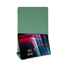 İpad Air 5 2022 Kılıf Tablet Smart Kılıf - Koyu Yeşil Diğer