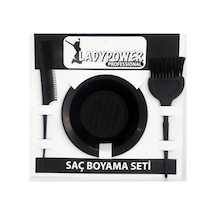 Saç Boyama Seti - Boneli Siyah