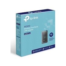 Tp-link Archer T2u Wi-fi 5 Usb Adaptör 600 Mbps Dual Band 802.11ac Çift Bant Gelişmiş