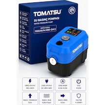 Tomatsu 4 Kat 10 Daire Akıllı Su Basınçlandırma Otomatik Hidrofor 50 Metre Basma - Sıcak Ve Soğuk Suya Uygun