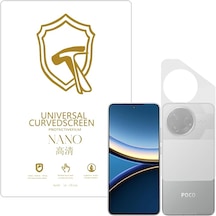 Xiaomi Poco F7 Pro Uyumlu Full Tpu Nano Arka Ekran Koruma Ekm102