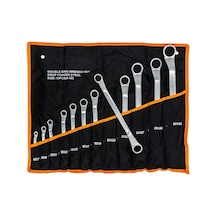 5420 Yıldız İki Ağız Anahtar Takımı Bez Çantalı 12'li Set 6-32 Mm