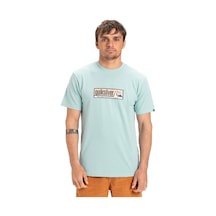 Quiksilver Evo Endless Type Erkek Mavi Yuvarlak Yaka Tişört Mavi Quiksilver Evo Endless Type Erkek Mavi Yuvarlak Yaka Tişört Mavi