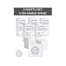Ağaoğlu Spanç Gazlı Bez 7,5x7,5cm 16 Katlı 500 Adet