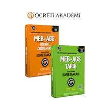 Pegem Akademi 2025 Meb-ags Türkiye Coğrafyası Tamamı Çözümlü Soru Bankası + 2025 Meb-ags Tarih Tamam