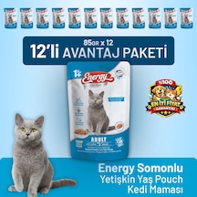 Somonlu Yetişkin Yaş Kedi Maması 85 G - 12 Adet