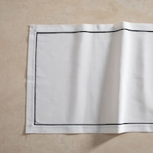 Mudo Home Buldan Keteni Runner Siyah Biyeli 50x130 Ekru