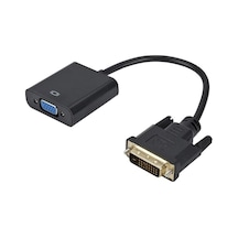 Dvi To Vga Aktif Dönüştürücü Çevirici 4778A Adaptor Monitö