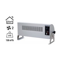 Vortex 3000w Monofaze Elektrikli Fanlı Isıtıcı Krem