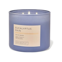 Bath & Body Works Eucalyptus Rain Büyük Mum 411 G Çok Renkli