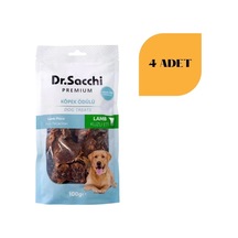 Dr. Sacchi Kuzu Parçacıklı Köpek Ödülü 100 G X 4 Adet