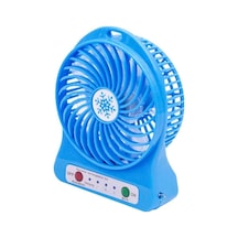 Masa Üstü Şarjlı Mini Vantilatör Fan 3 Kademeli Usb Mini