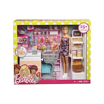 Frp01 Barbie Süpermarkette Oyun Seti Standart