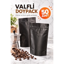 Valfli Doypack Ambalaj Poşeti 16x24,5+8 Cm 50 Adet