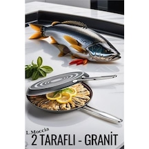Balık Tavası 2 Granit Yüzeyli Isı Dağılımlı Çok Renkli