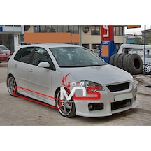 Vw Polo Uyumlu Marşpiyel Sağ Sol Takım Fiberglass Boyasız