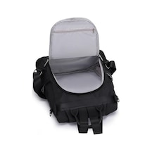 Novahub Kadınsı Oxford Sırt Çantası, Su Geçirmez, Büyük Kapasiteli, Püskül Desenli, Mavi, Öğrenci Okul Çantası Mavi