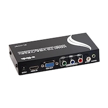 Sl-hv67 Hdmı To Vga+ypbpr Çevirici 11529