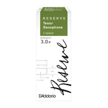 D'addario Dkr05305 Reserve Tenor Saksafon Kamışı No: 3.0+ Profesyonel - 5'li Paket Ara Sertlik, Profesyonel Kontrol Ve Kararlı Tını