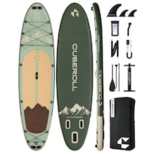Cuberoll Pathfinder Green 351x89x15 Cm Şişme Stand Up Paddle Board Sup Seti 225 Kg