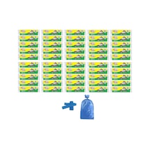 Ögem Orta Boy Çöp Torbası Mavi 55X60 Cm 20 Li 50 Rulo