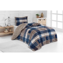 Merinos Comforter Yorgan Seti 160x240 Rida İndigo Indigo