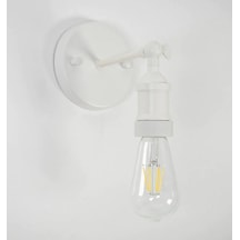 Riolight Retro,rustik, Vintage,modern 1xe27 Duylu Mafsallı Beyaz