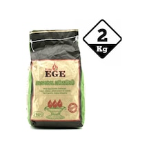 King Ege Mangal Kömürü 2kg Çıra Hediyelidir - 12'li Paket