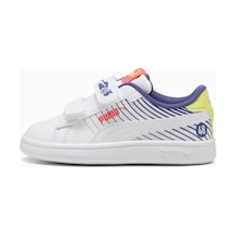 Puma 400658 01 Smash 3.0 Poised 2race Vlnf Beyaz-mavi Çocuk Spor Beyaz