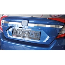 Oled Garaj Honda Civic Fc5 2016-2021  İçin Uyumlu Krom Bagaj Logo