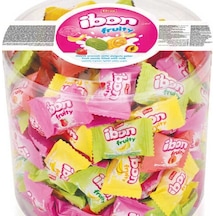 Elvan Ibon 800 Gr Silindir Kutu Sütlü Ve Meyveli Karışık Aromalı Şeker