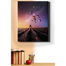 Webstyle Sayılarla Boyama Seti Kasnaklı Gezegen Balonlar 40 X 50 Cm