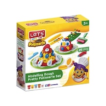 Lets Oyun Hamuru Pastane Seti 75 Gr 25 Parça L-8492 Çok Renkli