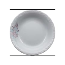 Porland Porselen Glorya 12'li Çukur Yemek Tabak 17 Cm