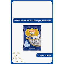 Toffe Damla Sakızlı Yumuşak Şekerleme - 350 Gram - 6 Adet